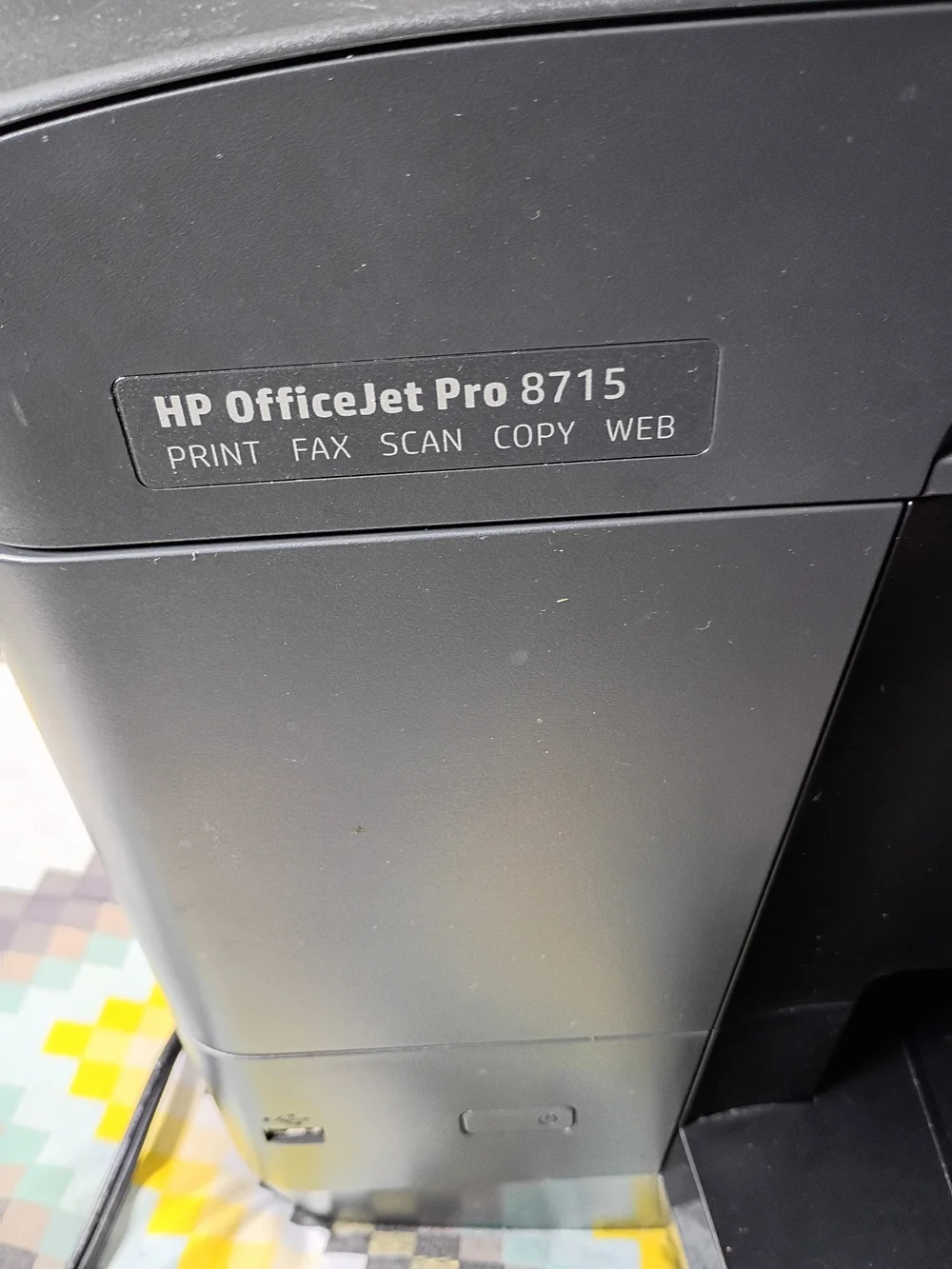 HP OfficeJet Pro All-in-One Printer - Black